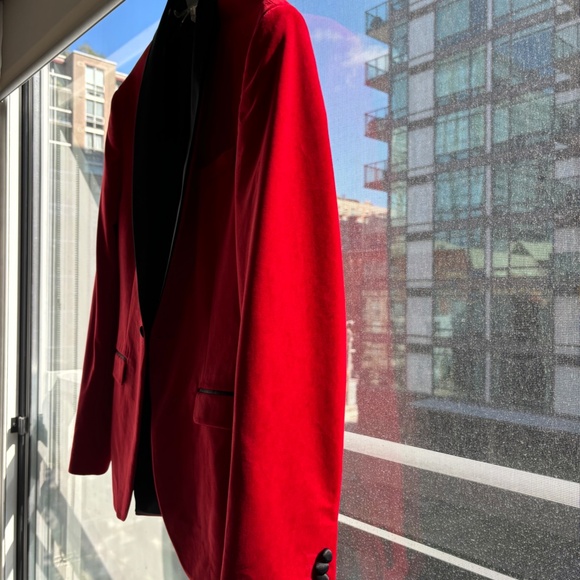 Zara Velvet Blazer - Size 38 - Picture 2 of 7